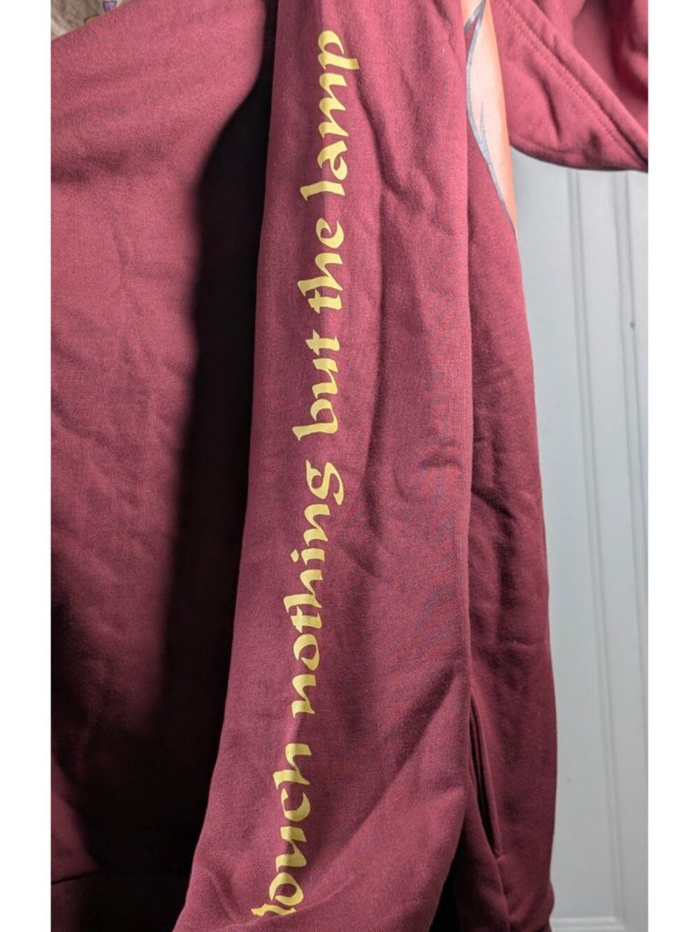 NEW Cakeworthy Disney Aladdin Abu Hoodie NWT size 2XL Touch Nothing Pullover - Picture 5 of 5